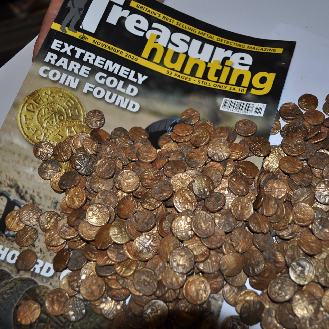 British Bird-Watcher Discovers Trove of 2,000-Year-Old Celtic Coins