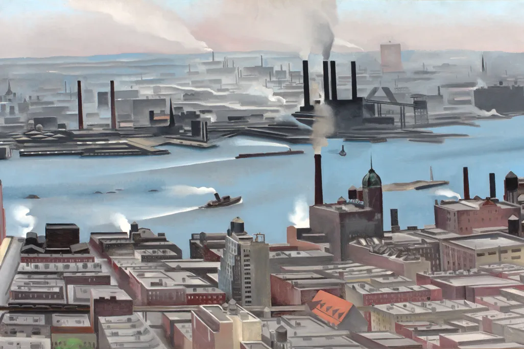 Georgia O’Keeffe, East River from