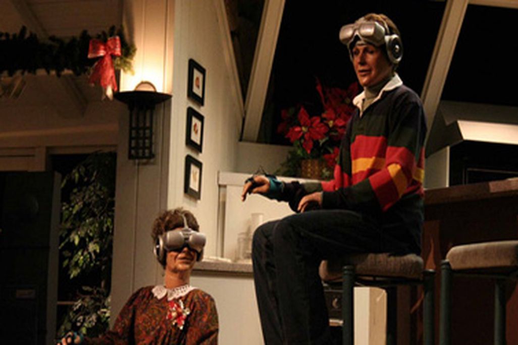 1990s virtual reality as seen in The Carousel of Progress