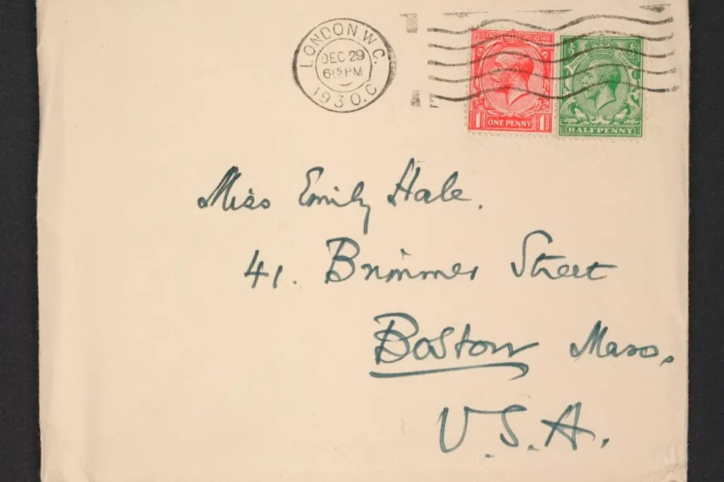 Eliot Hale letters