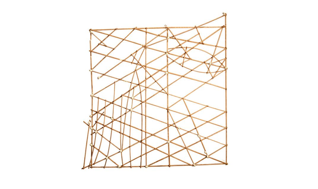 Polynesian Navigation Stick Chart