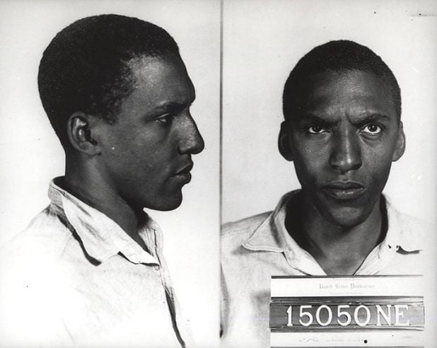 Rustin's mugshot