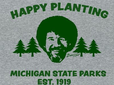 Volunteers planted more than 1,000 "happy little trees" across Michigan's state parks