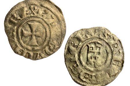 A Crusader coin found at the excavation site bears the name&nbsp;of Baldwin III, who served as king of Jerusalem from 1143 to&nbsp;1163.