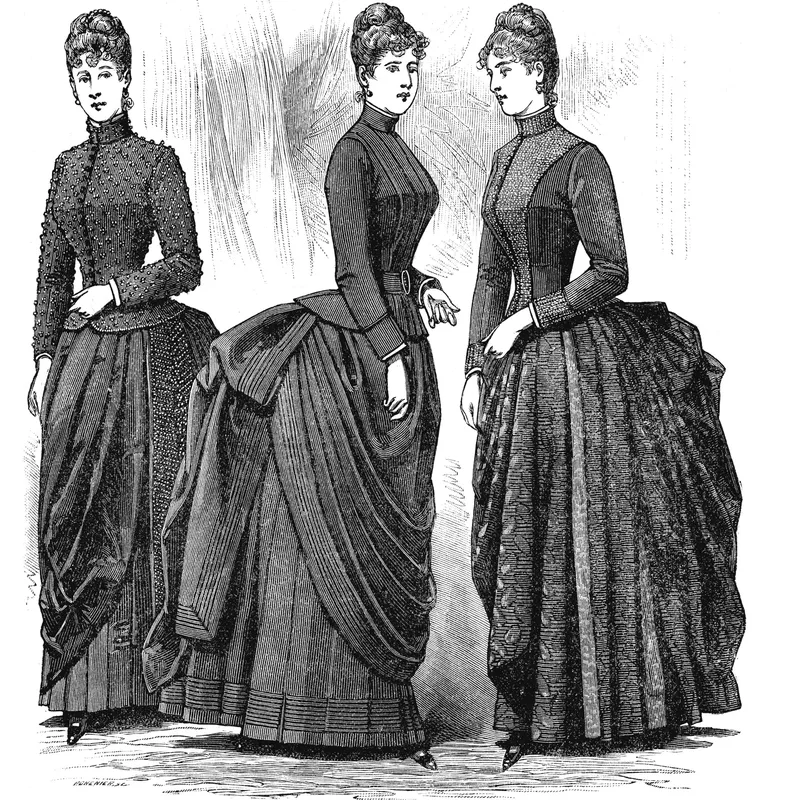 Although Less Deadly Than Crinolines, Bustles Were Still a Pain in