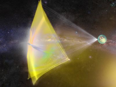 Breakthrough Initiatives are designed to think big. One idea that has attracted a lot of attention is to construct solar sails capable of achieving velocities up to 20 percent of light speed, thus making interstellar travel possible.