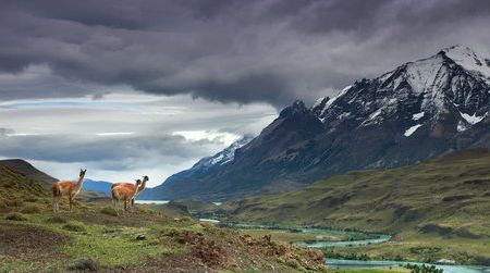 Torres del Paine National Park in Chile, which ranks as one of the countries with the highest amount of biodiversity but the least funding to protect it.