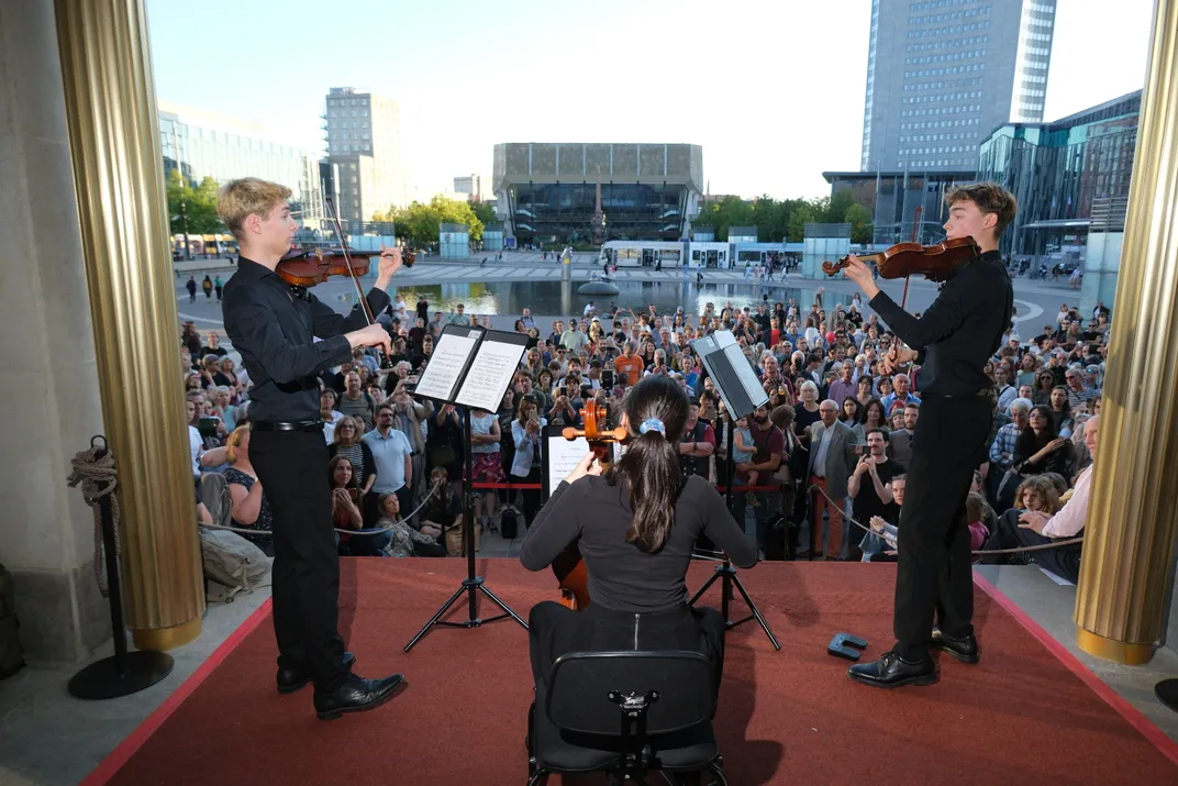 Performance in Leipzig