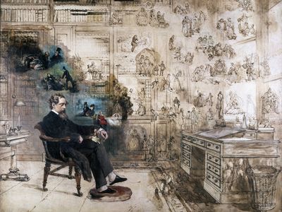 The Charles Dickens Museum is celebrating its anniversary by displaying rare books, artworks, letters, artifacts and other unique historical objects connected to the 19th-century author.