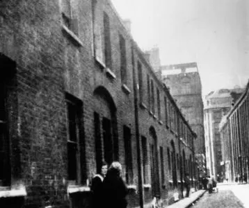 Buck's Row, site of the murder of Mary Ann Nichols