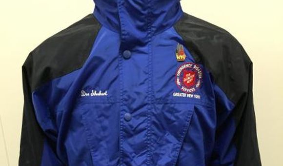 The Salvation Army jacket collected by the Smithsonian (NMAH)