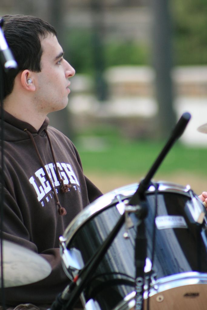A drummer in an outdoor concert in Pennsylvania Smithsonian Photo