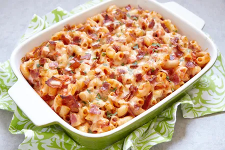 Feeling down? Many would reach for comfort food like pasta casserole—but you may as well go for a salad, research says.