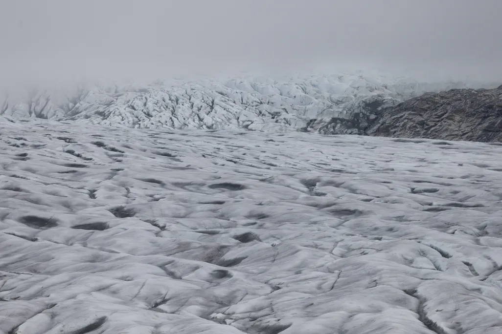 vast ice sheet