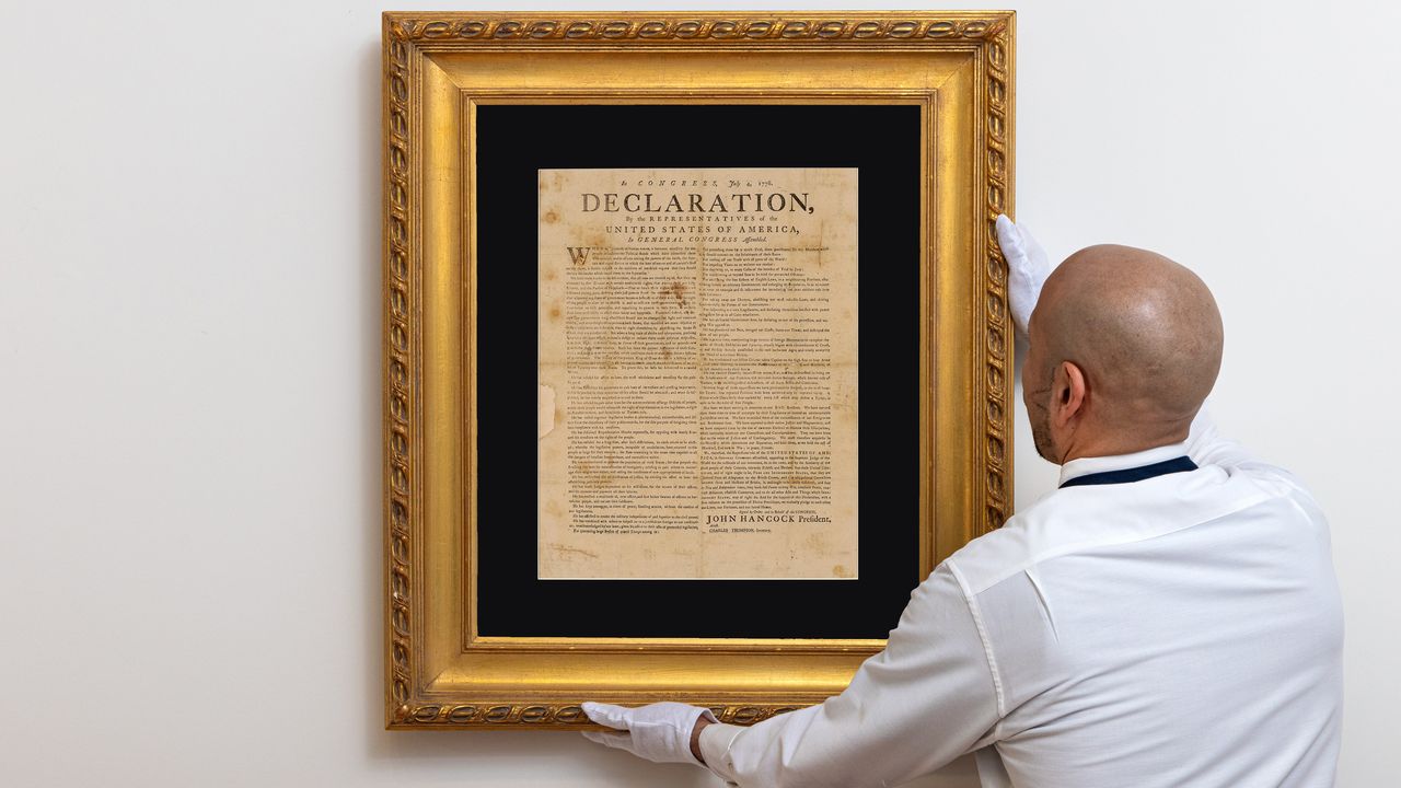 This Rare Printing of the Declaration of Independence Could Sell for $4  Million