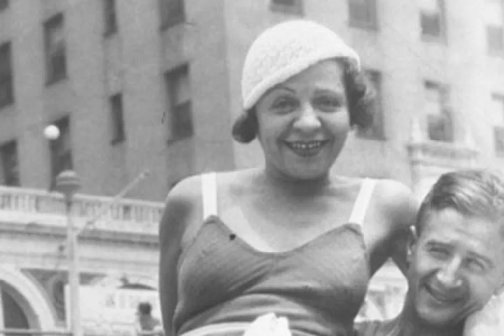 Polly Adler and a friend