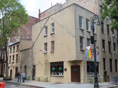 Exterior of Julius&#39; Bar in New York City&#39;s West Village