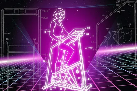 The StairMaster commanded attention, ensuring that users could see—and be seen.