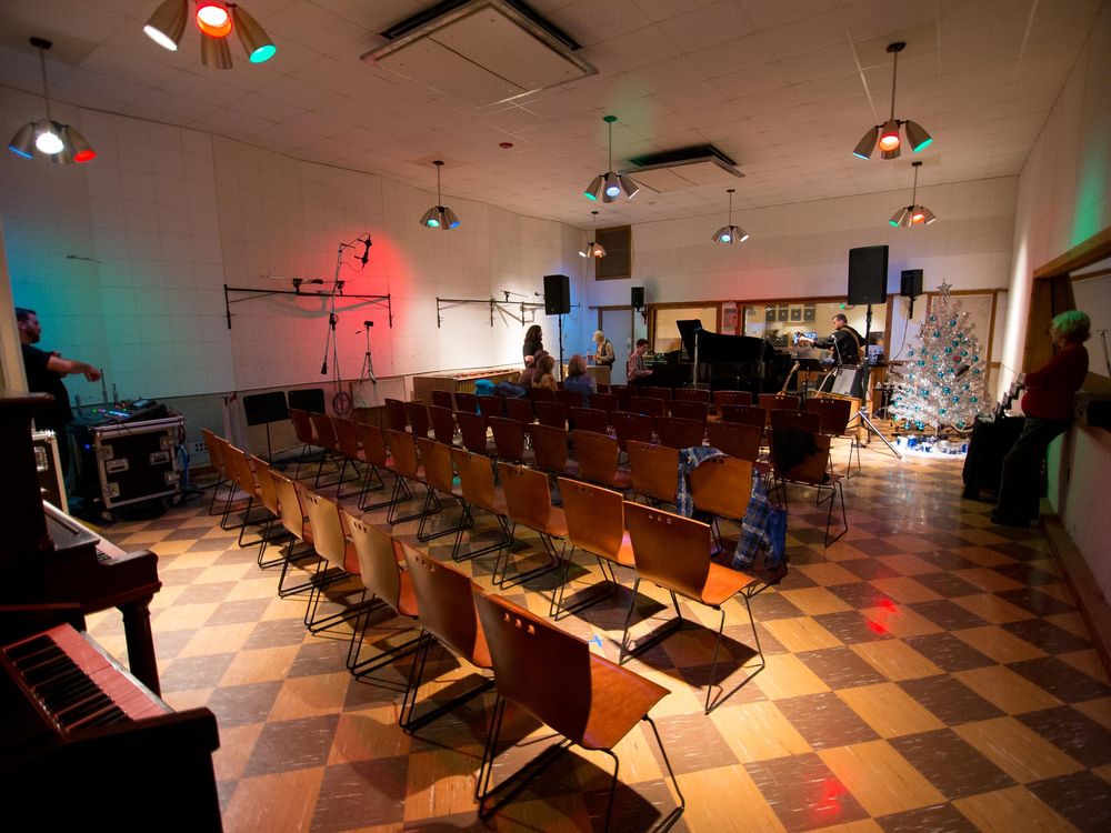 Interior of Historic RCA Studio B today