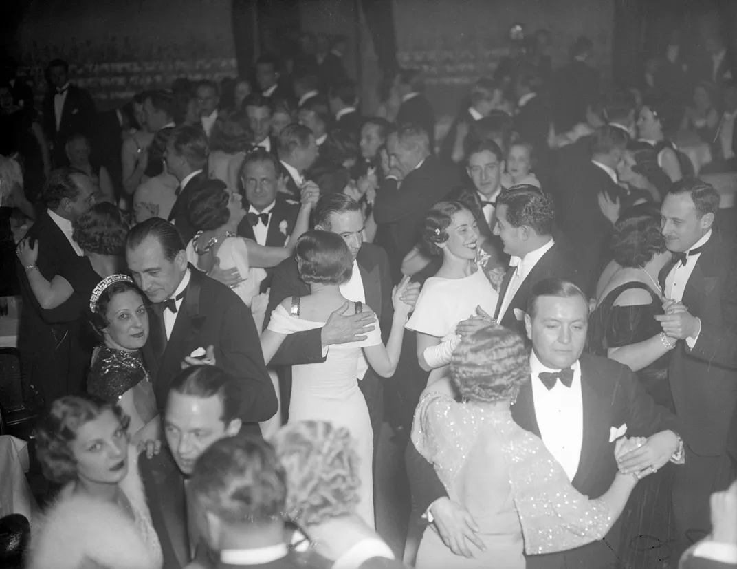 Couples Dance at Central Park Casino, Historical