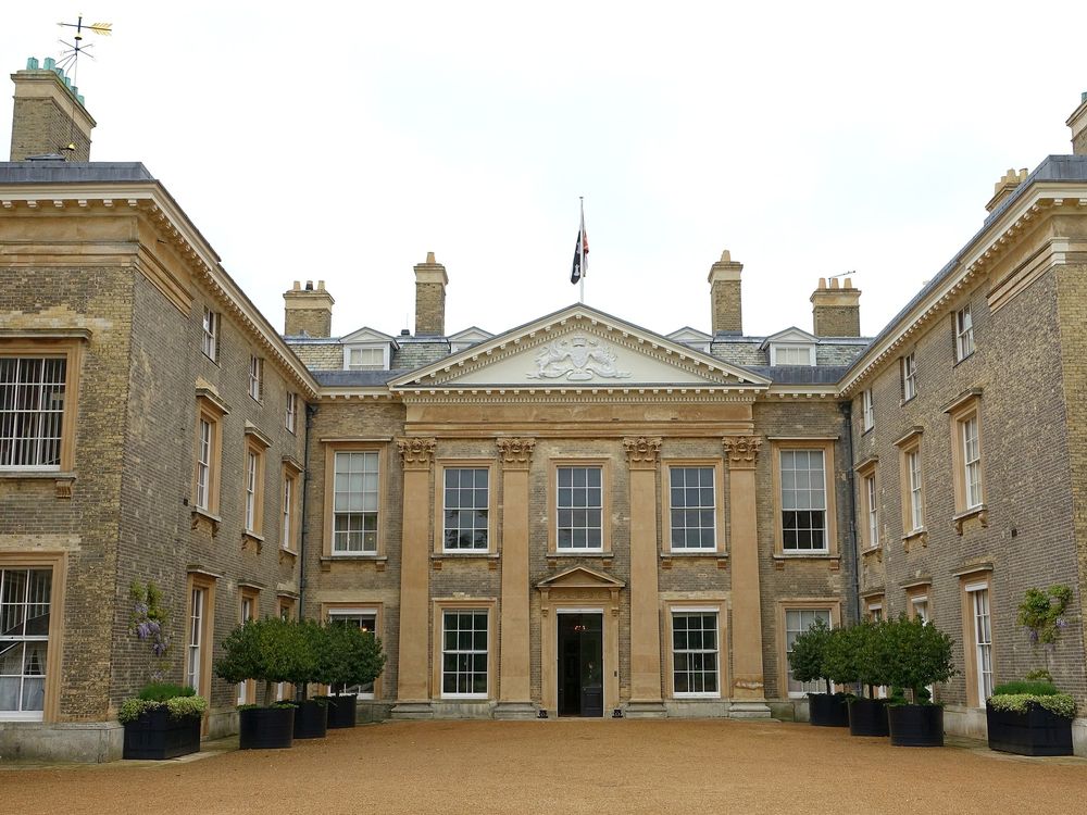 Photograph of the front of Althorp