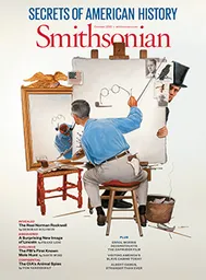Cover of Smithsonian magazine issue from October 2013
