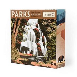 Preview thumbnail for 'Keymaster Games Parks | Beautiful Strategy Game for Families, Adults, Kids or Solo | Explore Nature and The Outdoors by Hiking The US National Parks on Game Night | 1-5 Players | Ages 10+