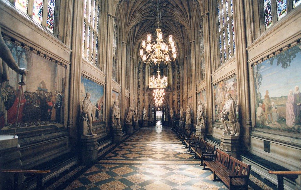 Saint Stephen's Hall in Parliament