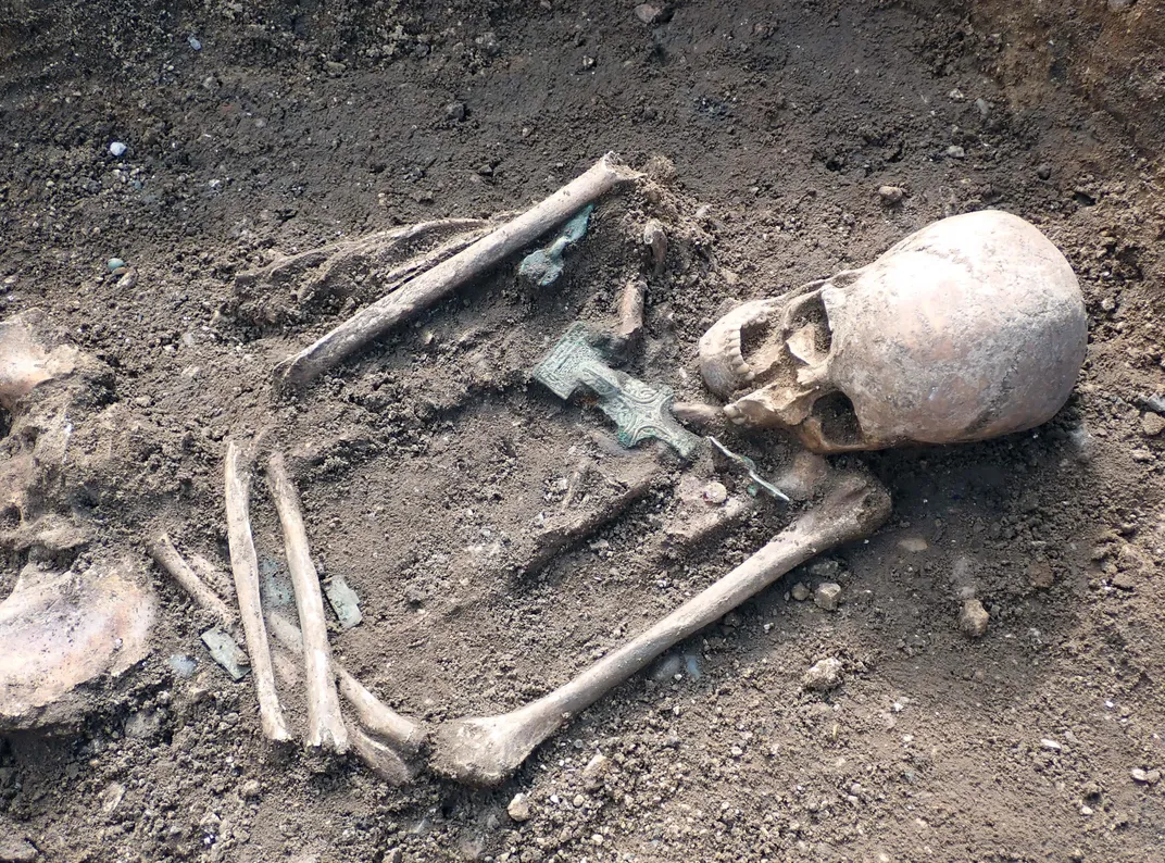 Skeleton found at Cambridge