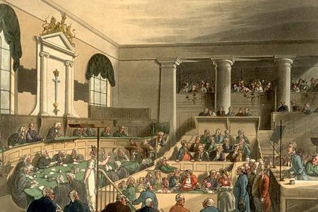 An Old Bailey trial, circa 1808