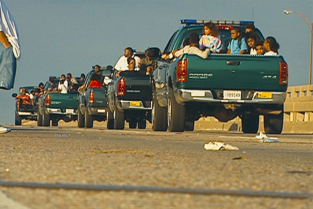 Children in trucks