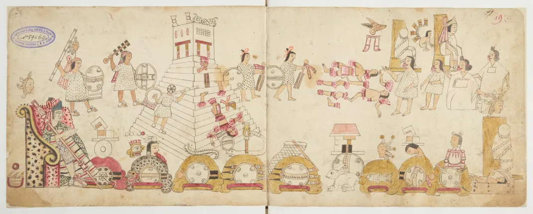 Codex Azcatitlan Page 25