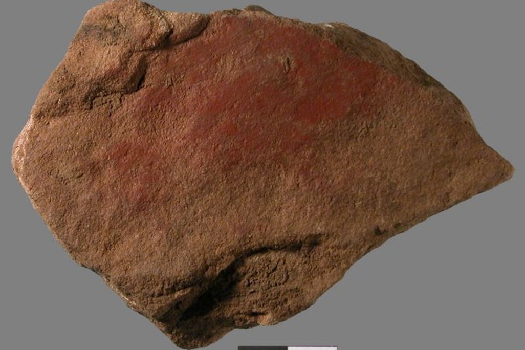 stone with paint