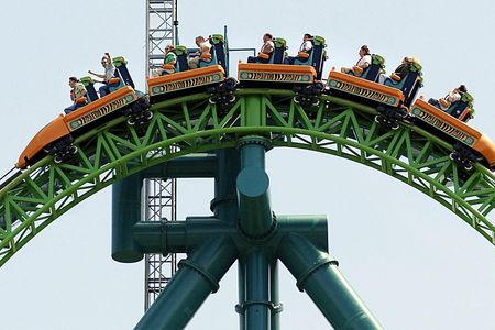 When it opened in May 2005, Kingda Ka was the world's tallest and fastest roller coaster. It's now the second-fastest, but it's still the tallest.

