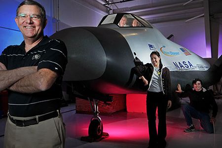 Former astronaut Jim Voss came out of retirement to help lead the underdog effort.