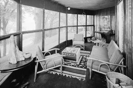 Interior of the House Of Tomorrow, Century Of Progess Homes