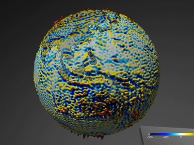This new map shows Earth's magnetic field from space.