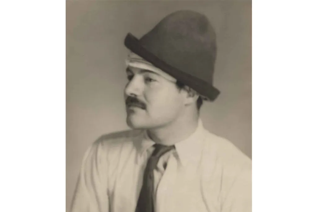 Ernest Hemingway by Man Ray