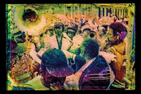 The Sound of Our Resurrection Is Stronger Than the Silence of Death is what McCormick and Calhoun call their picture of A Chosen Few Brass Band, photographed in the city’s Treme neighborhood in the 1980s. 