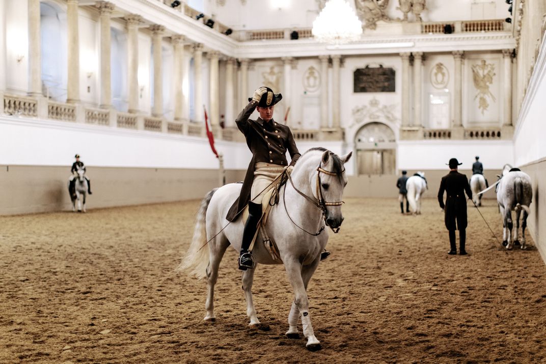 The famous Spanish Riding School in Vienna. Credit: Vienna Tourism Bureau / Paul Bauer