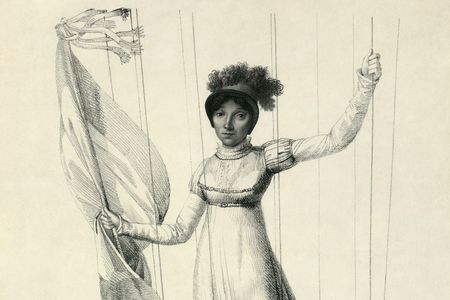 Sophie Blanchard's August 15, 1811 ascent marking the birthday of Napoleon. 