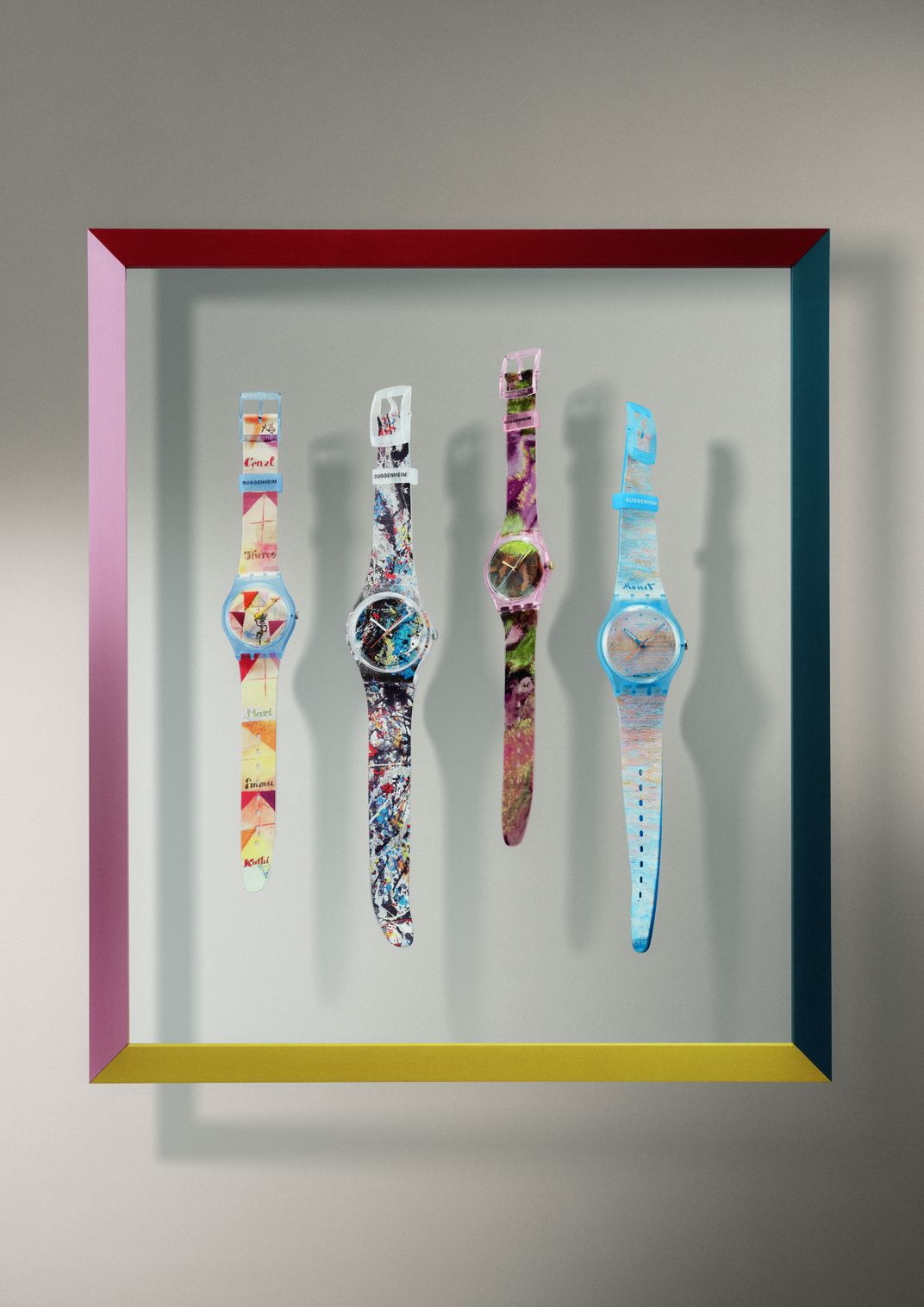 Four watches group shot