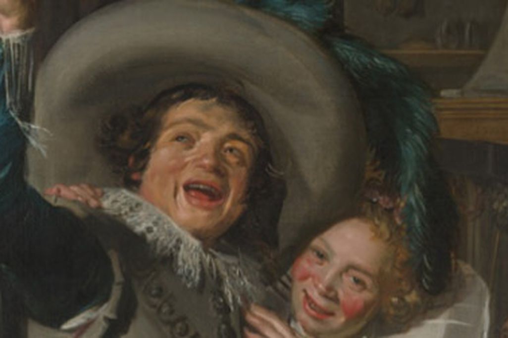 "Young Man and Woman in an Inn" by Franz Hals, 1623