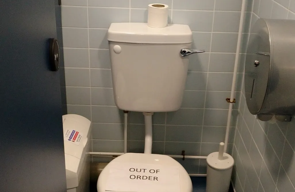 No flush