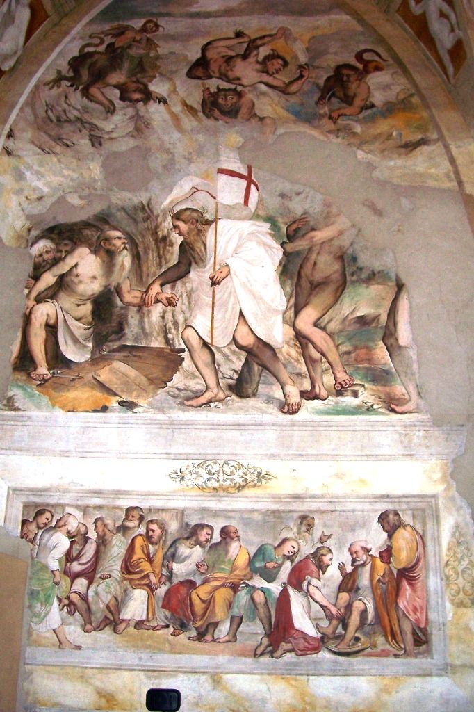 Romanino Frescoe