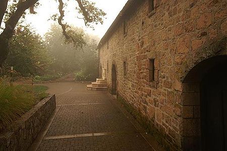 The Freemark Abbey is a fully functional ghost winery located in the Napa Valley just north of St. Helena.