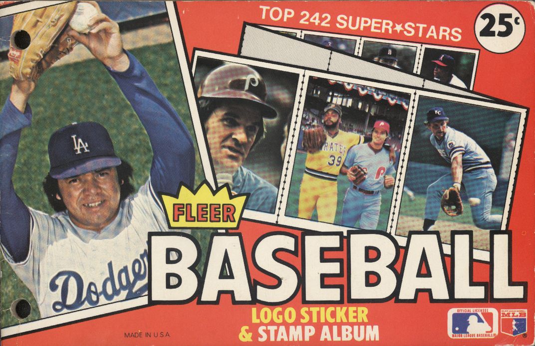 Fleer Baseball Logo Sticker and Stamp Album