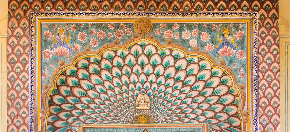  Doorway, Amber Palace, Jaipur, India 