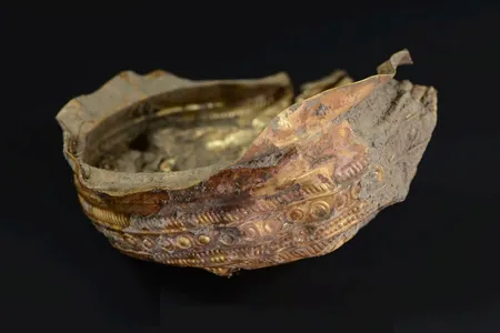 The golden bowl may have been used in&nbsp;religious ceremonies honoring the sun.