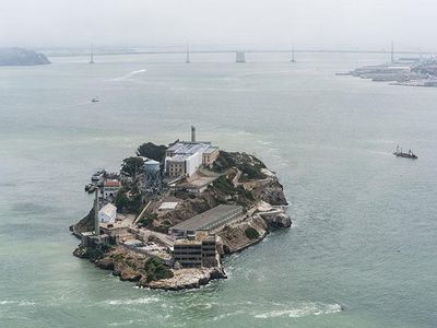 Located in San Francisco Bay, Alcatraz Island is the site of a former prison.